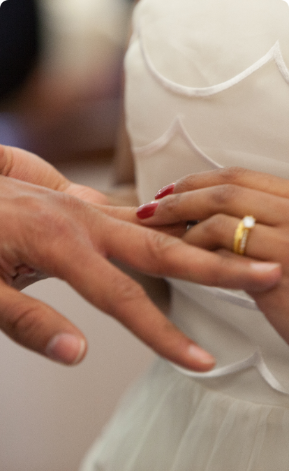 Foto de um casamento