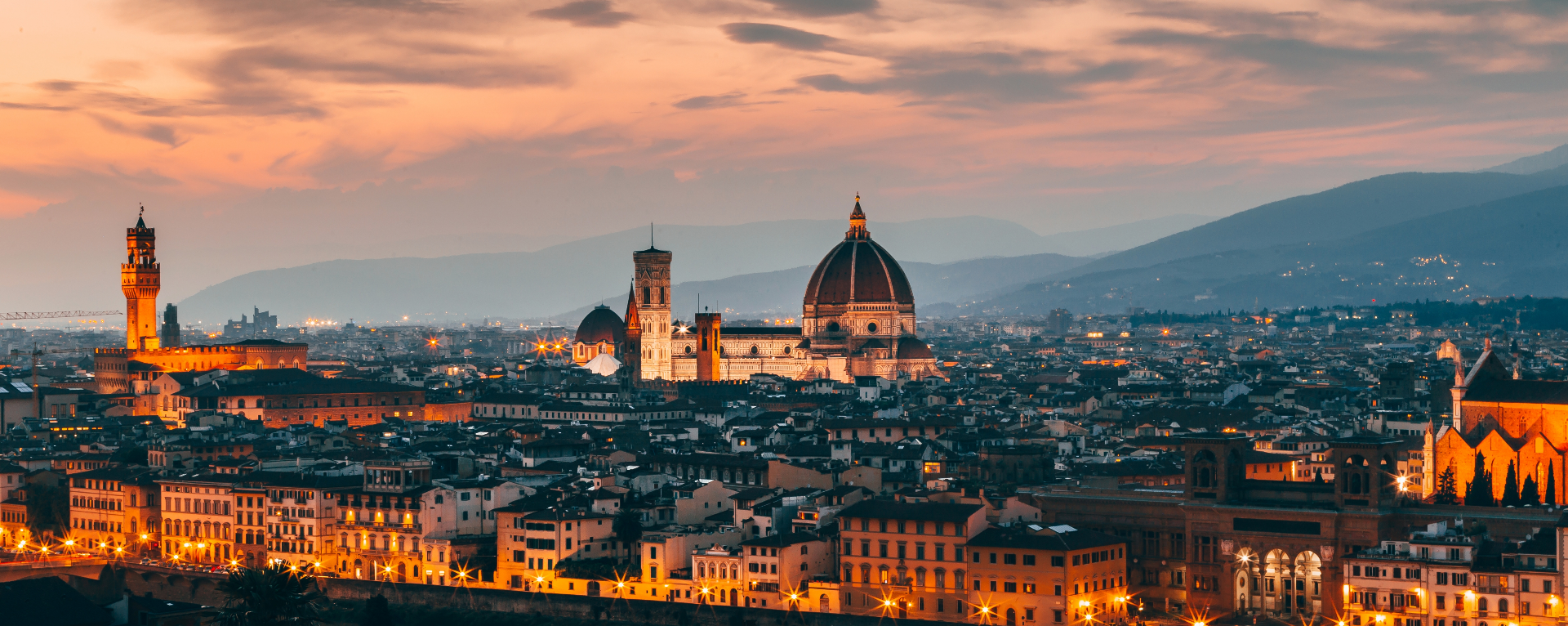Arquitetura de Florença na Itália