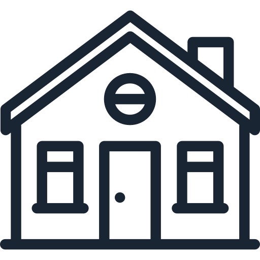 Ícone de uma simples casa